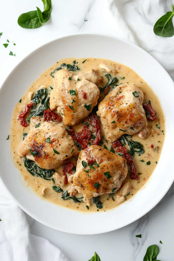 crockpot-tuscan-chicken