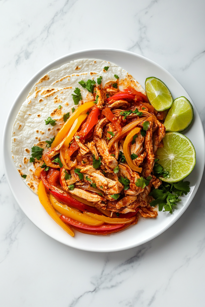 slow-cooker-chicken-fajitas