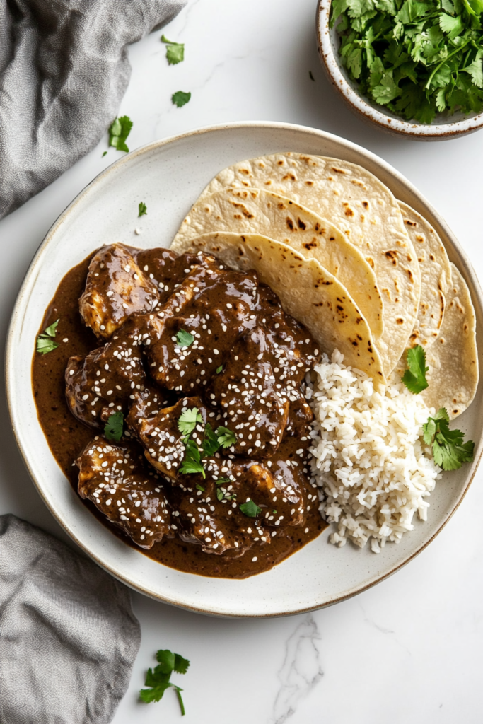 slow-cooker-chicken-mole