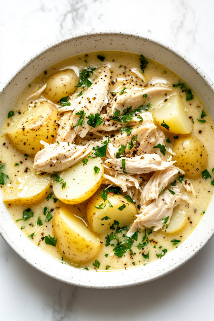 slow-cooker-creamy-chicken-and-potato-soup-garnished-with-cilantro