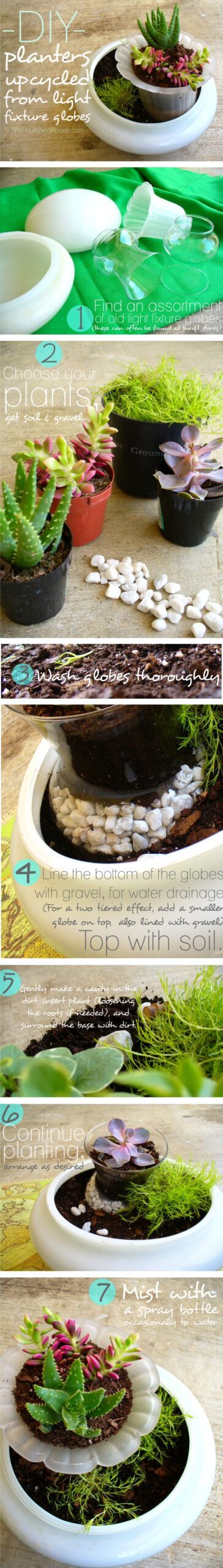 DIY Planters - TheFlourishingAbode.com