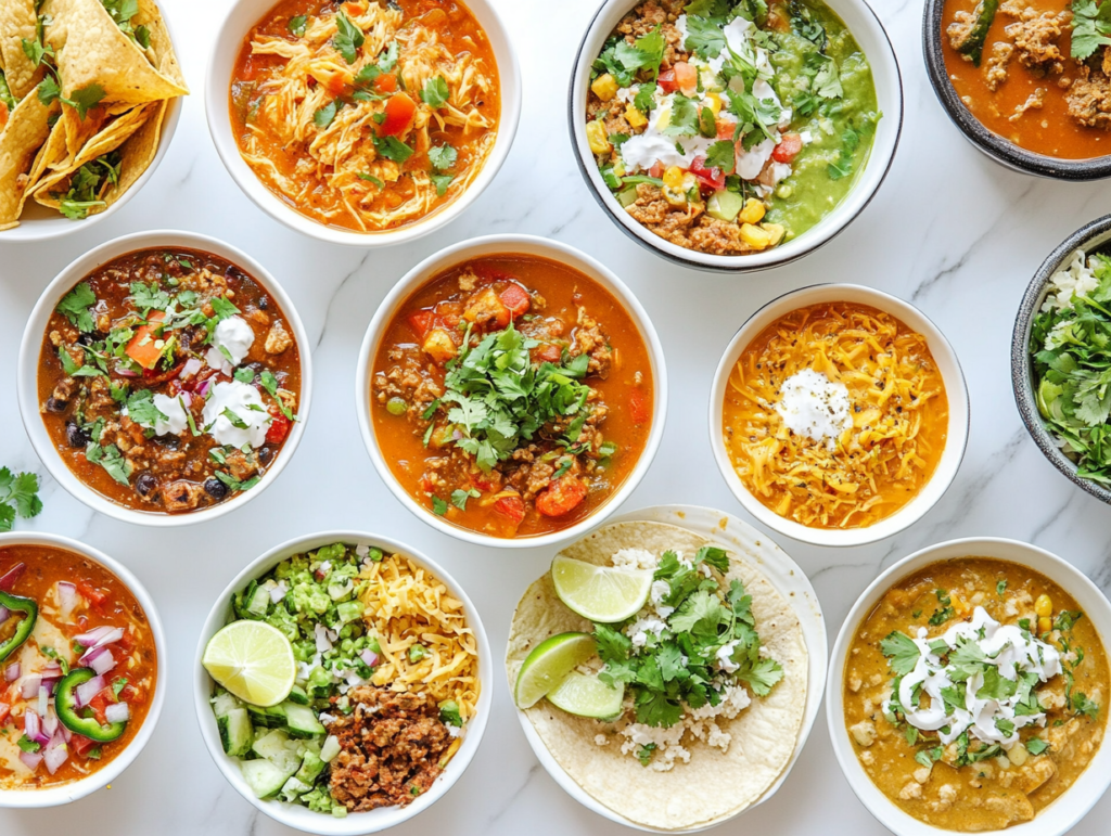 this-image-shows-15-crockpot-mexican-recipes