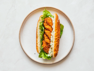 vegan-crispy-chicken-caesar-sandwich-served-between-flavorful-buns