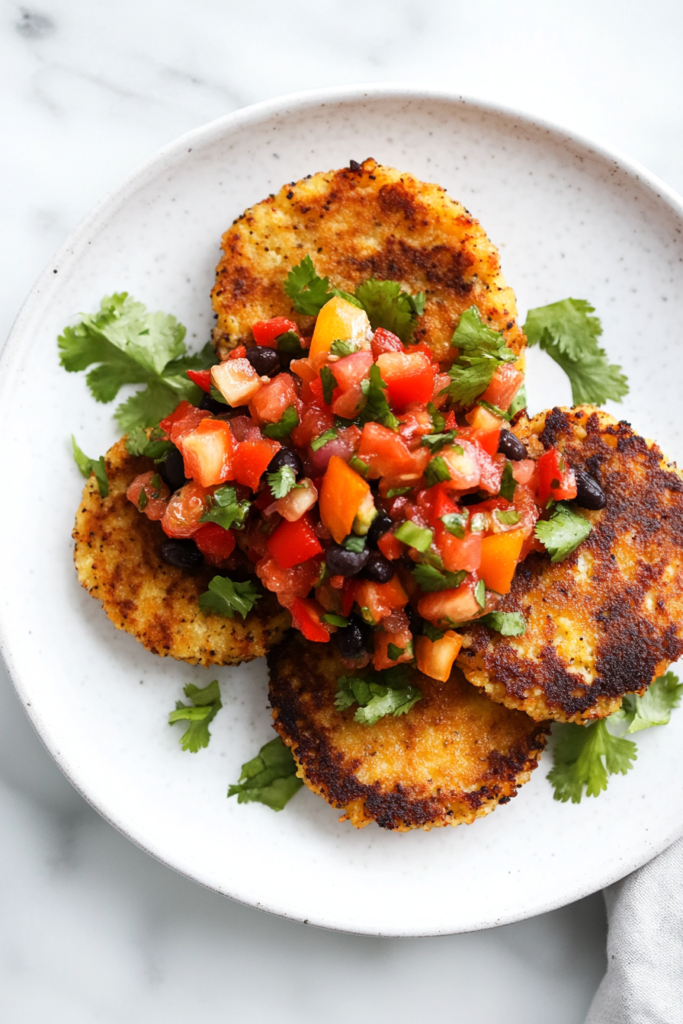 black-bean-polenta-cakes-with-pepper-cilantro-2