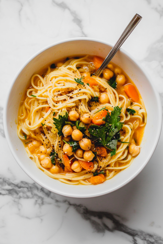 chickpea-noodle-soup