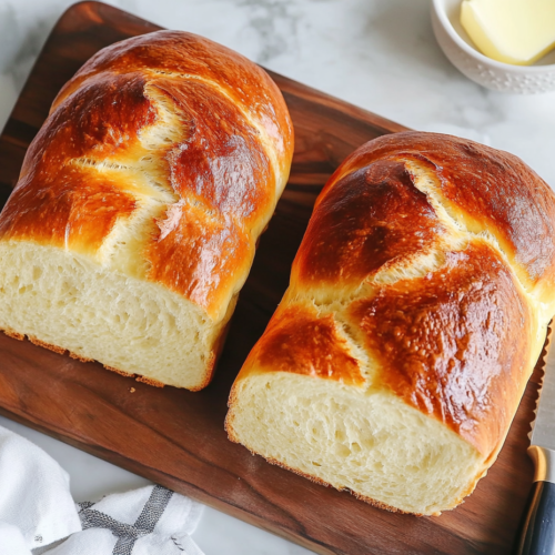 homemade-bread-loaf-cut-in-half-on-a-chopping-board-with-a-knife