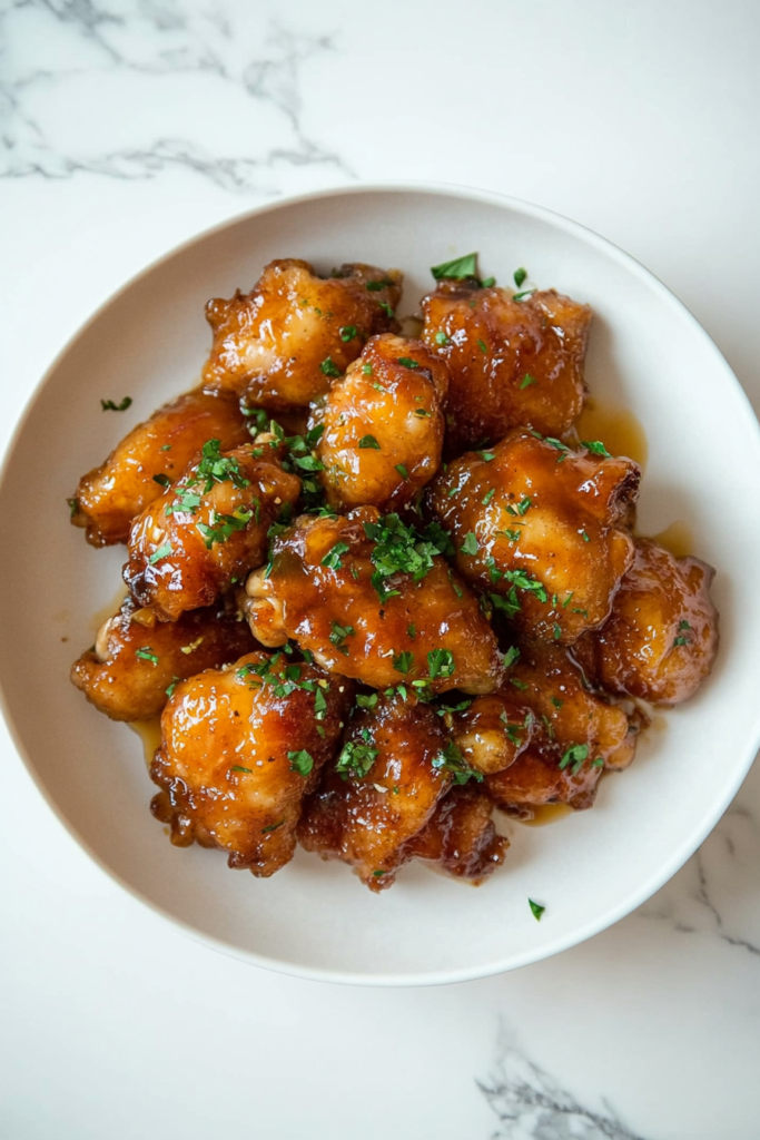 slow-cooker-honey-garlic-chicken-thighs