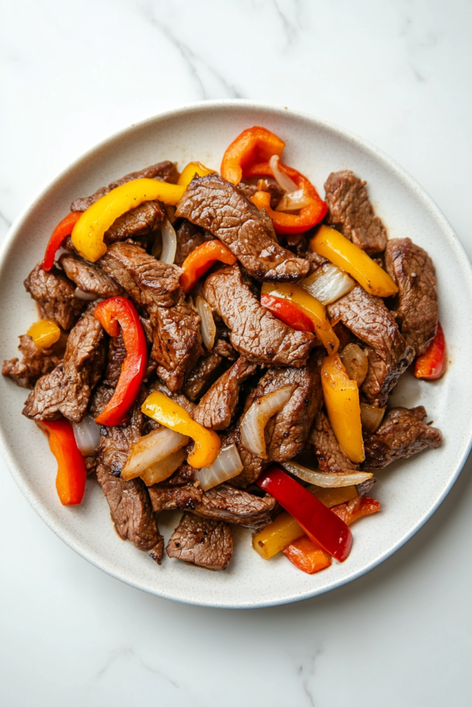 slow-cooker-steak-fajitas