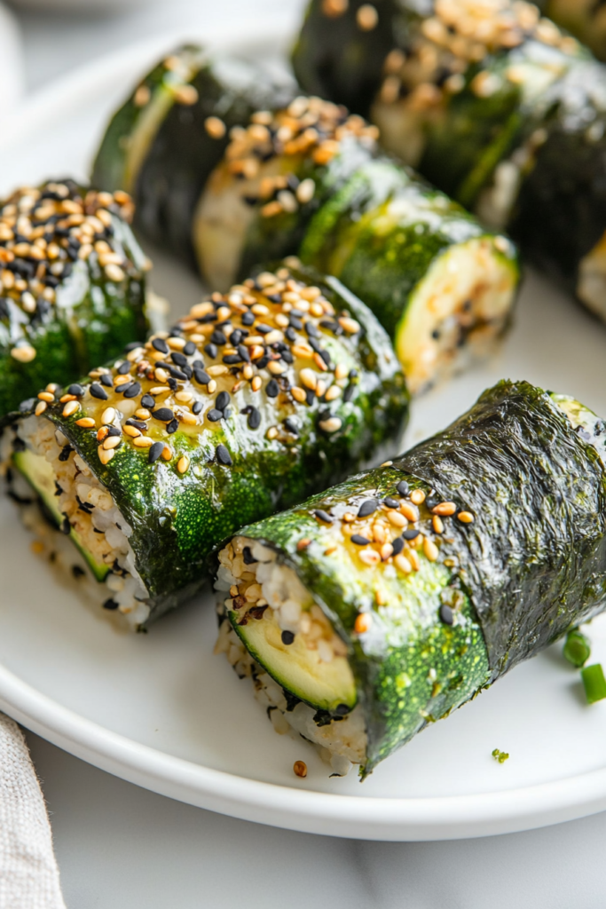 zucchini-bulgur-sushi-rolls