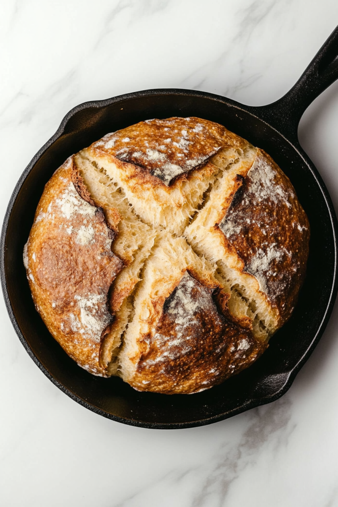 baking-the-irish-soda-bread-in-the-oven-to-a-golden-brown