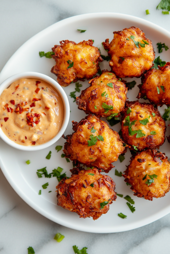 crab-fritters-with-cheats-chilli-crab-mayonnaise