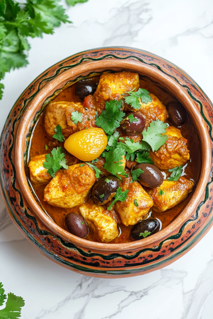 moroccan-chicken-tagine-with-apricots-olives