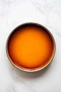 pouring-freshly-made-caramel-syrup-into-a-round-mold-for-flan-de-leche-preparation